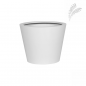 Preview: E1004-40-MW Bucket S RU 50/40 weiss matt -A-