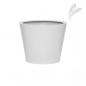 Preview: E1004-40-W Bucket S RU 50/40 weiss -A-