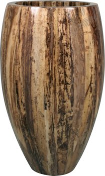 Banana Vase RU 56/h93 Staudenrinde 16757