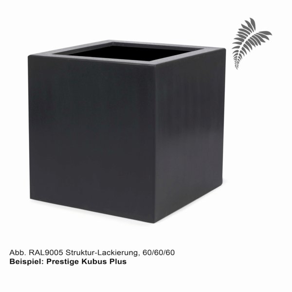 Prestige + Kubus QU 70 tiefschwarz str 2001-0700-0700-0700-